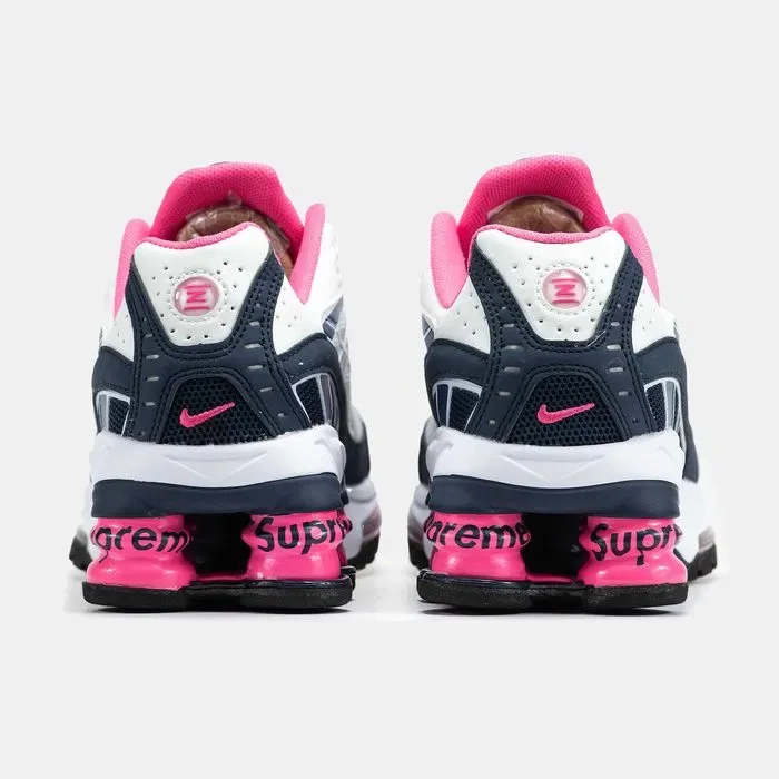 Женские кроссовки Nike Shox Ride 2 SP x Supreme White&Pink. 36-40 — фото 8