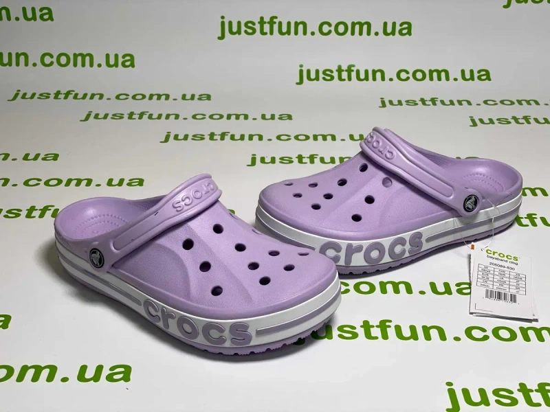 Женские сиреневые кроксы Crocs Bayaband Lavander 36-41 — фото 2
