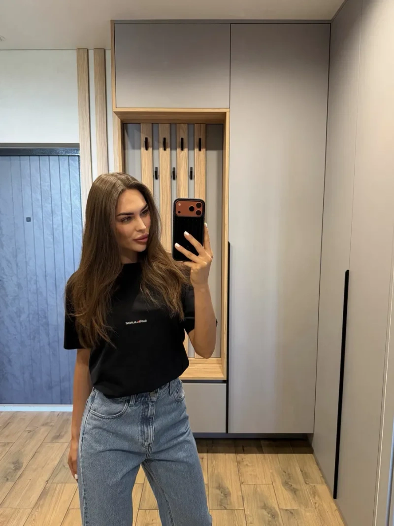 Жіноча футболка YSL ОРИГІНАЛ Ace Twen20s Jacquemus Ami Paris — фото 2