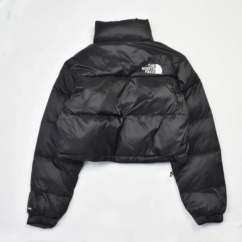 Жіноча коротка куртка, теплий пуховік The North Face курточка ТНФ — фото 2