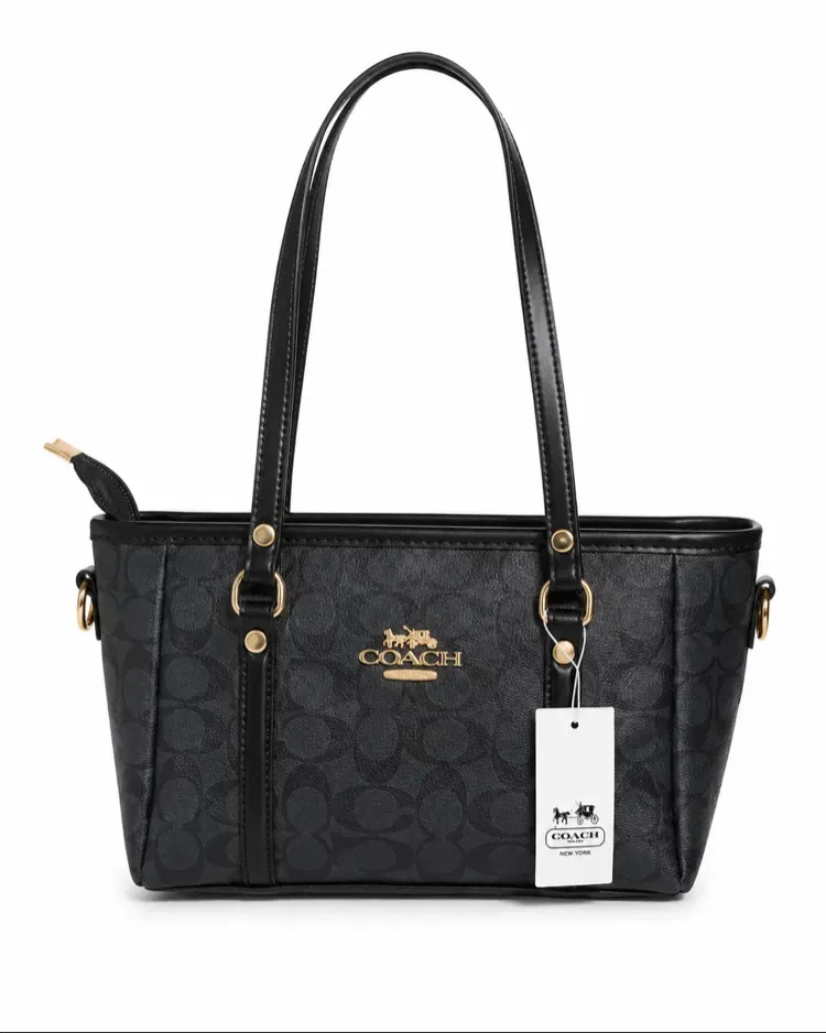 Жіноча сумка Coach / Стильний тоут шоппер (Нова колекція) / Коуч — фото 4