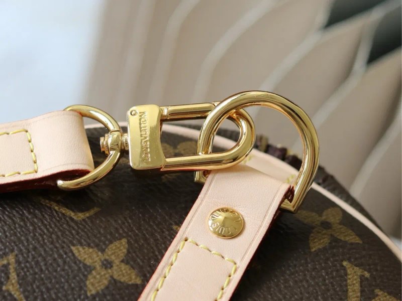 Жіноча сумка Louis Vuitton speedy 30 monogram canvas handbag lv женская сумочка луи витон спиди натуральна шкіра коричнева шкіряна кожаная натуральна — фото 7