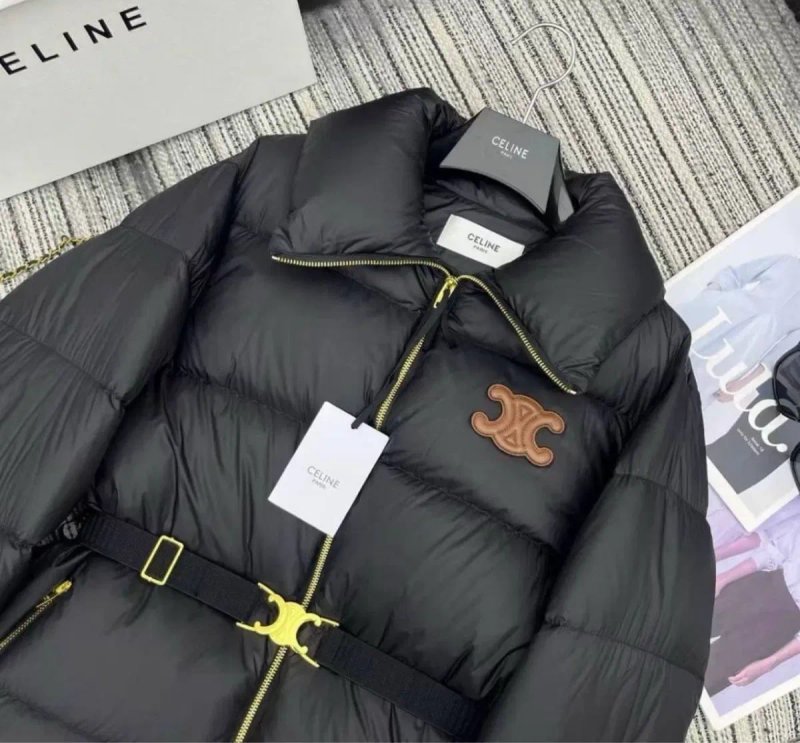 Жіноча зимова куртка Celine курточка — фото 3