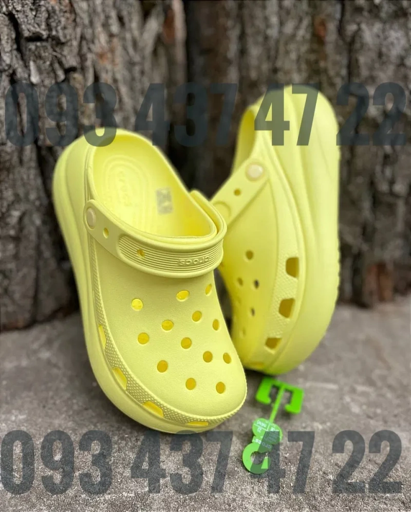 Жіночі Крокси Crocs Classic Crush Clog на  Платформі Топ Продажів! — фото 6