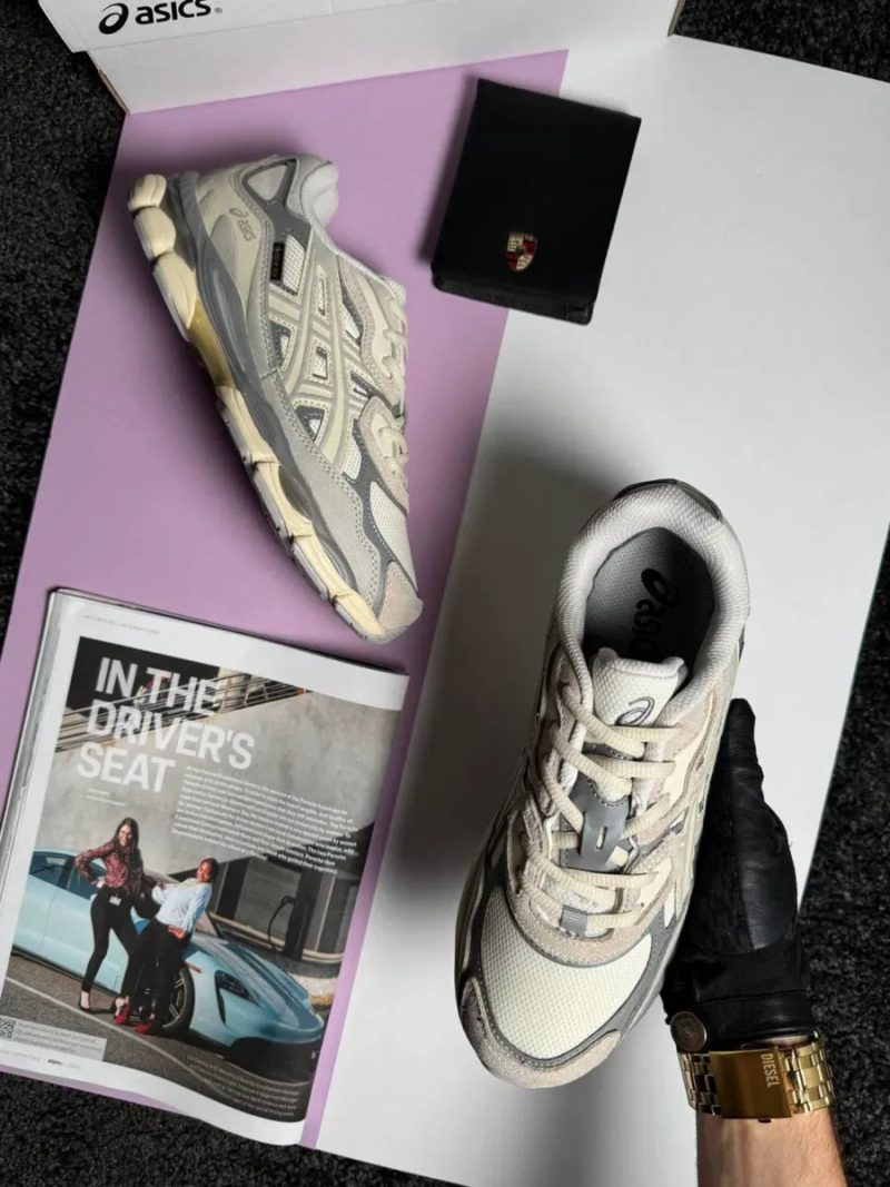 Жіночі кросівки асікс гель нік ASICS Gel-NYC W GTX Beige [37-41] — фото 2