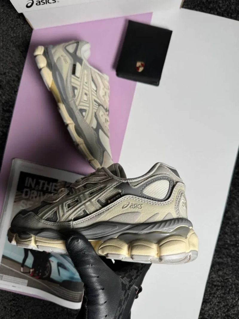 Жіночі кросівки асікс гель нік ASICS Gel-NYC W GTX Beige [37-41] — фото 4