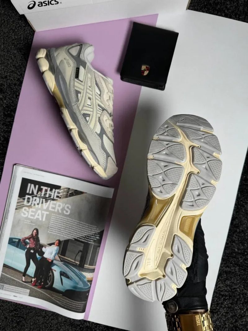 Жіночі кросівки асікс гель нік ASICS Gel-NYC W GTX Beige [37-41] — фото 6