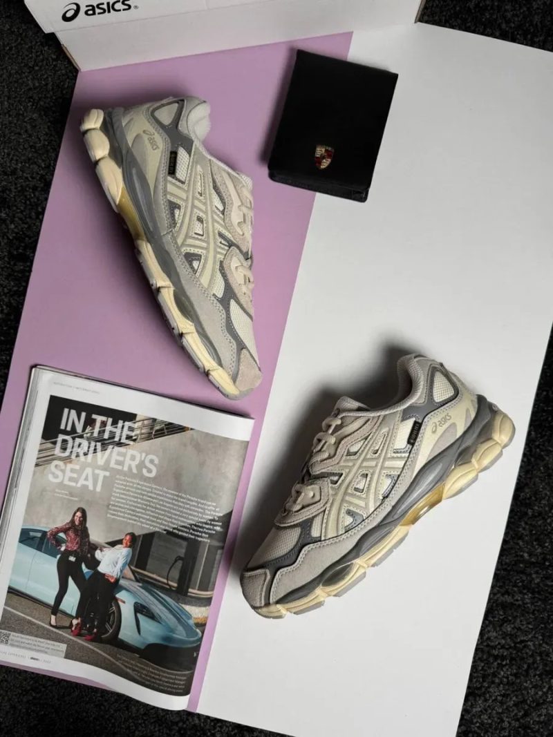 Жіночі кросівки асікс гель нік ASICS Gel-NYC W GTX Beige [37-41] — фото 8