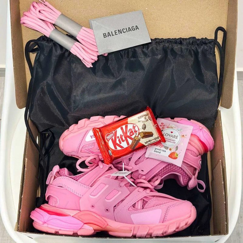 Жіночі кросівки Balenciaga Track "Pink" Розміри 36-41 — фото 3