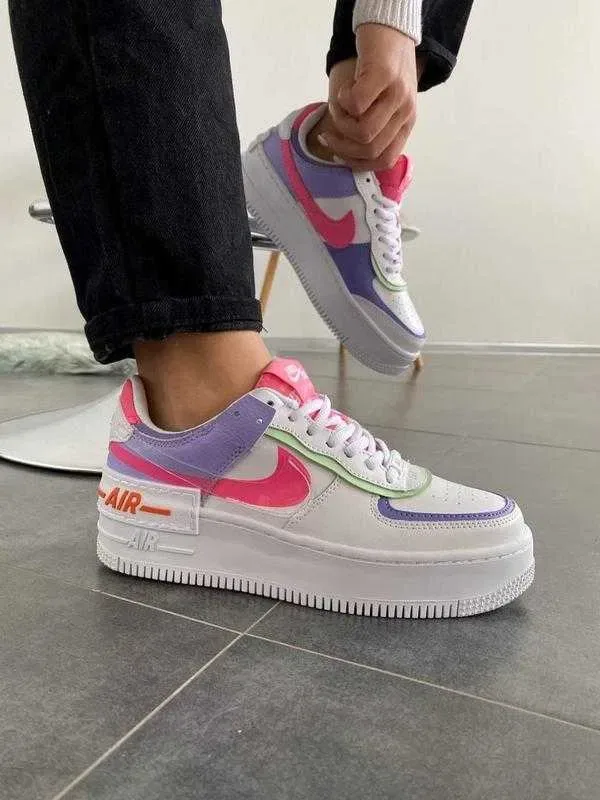 Жіночі кросівки nike air force 1 shadow double swoosh Форси жіночі ТОП Якість — фото 2