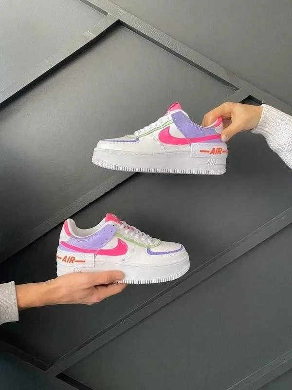 Жіночі кросівки nike air force 1 shadow double swoosh Форси жіночі ТОП Якість — фото 4