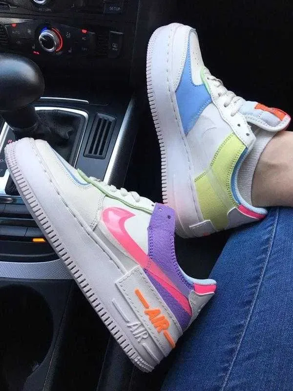 Жіночі кросівки nike air force 1 shadow double swoosh Форси жіночі ТОП Якість — фото 6