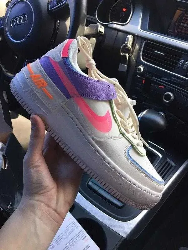 Жіночі кросівки nike air force 1 shadow double swoosh Форси жіночі ТОП Якість — фото 7