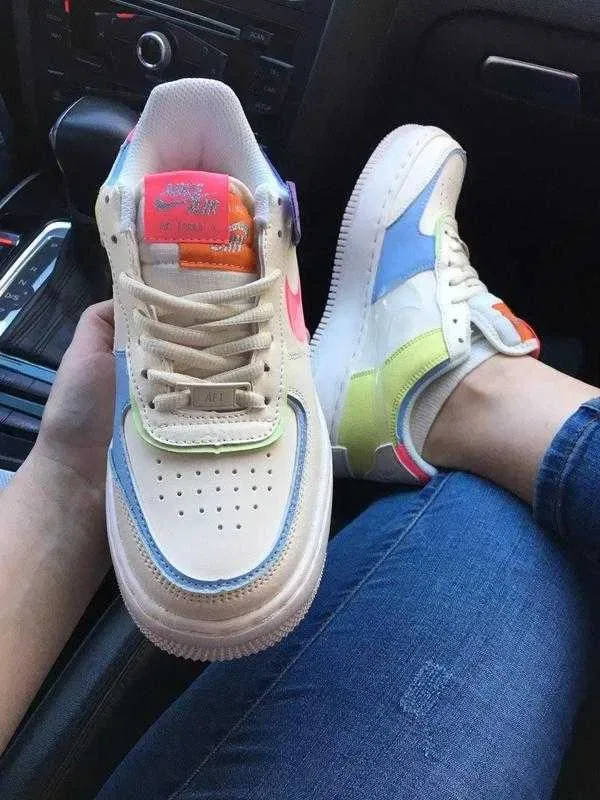 Жіночі кросівки nike air force 1 shadow double swoosh Форси жіночі ТОП Якість — фото 8