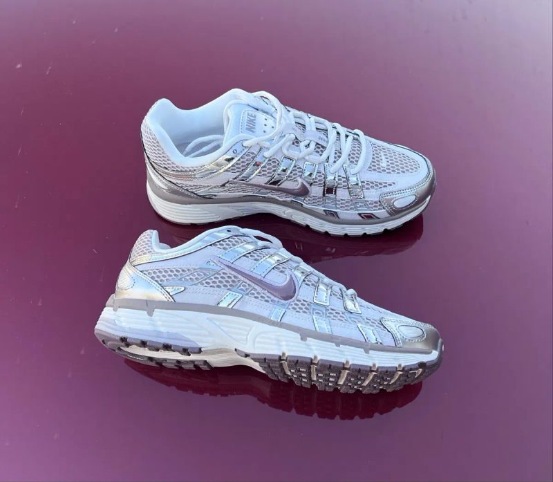 Жіночі кросівки Nike P-6000 Platinum Violet Vast Grey 36-41. — фото 6