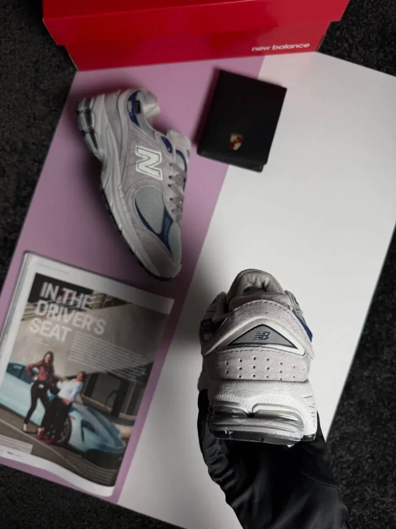 Жіночі кросівки нью беланс New Balance 2002R x JJJJound GTX Grey Navy [36-40] — фото 5