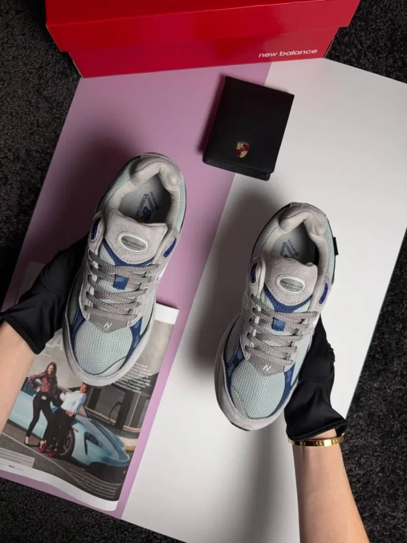 Жіночі кросівки нью беланс New Balance 2002R x JJJJound GTX Grey Navy [36-40] — фото 7
