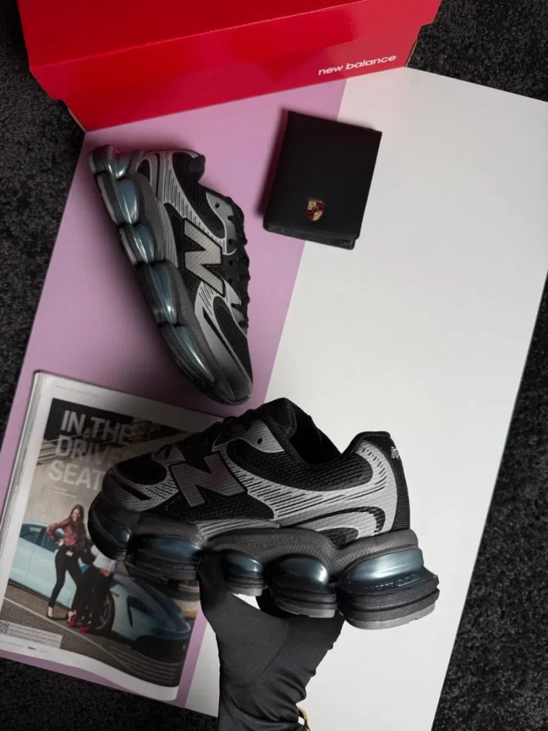Жіночі кросівки нью беланс New Balance ABZORB 2000 Grey Black [36-41] — фото 4