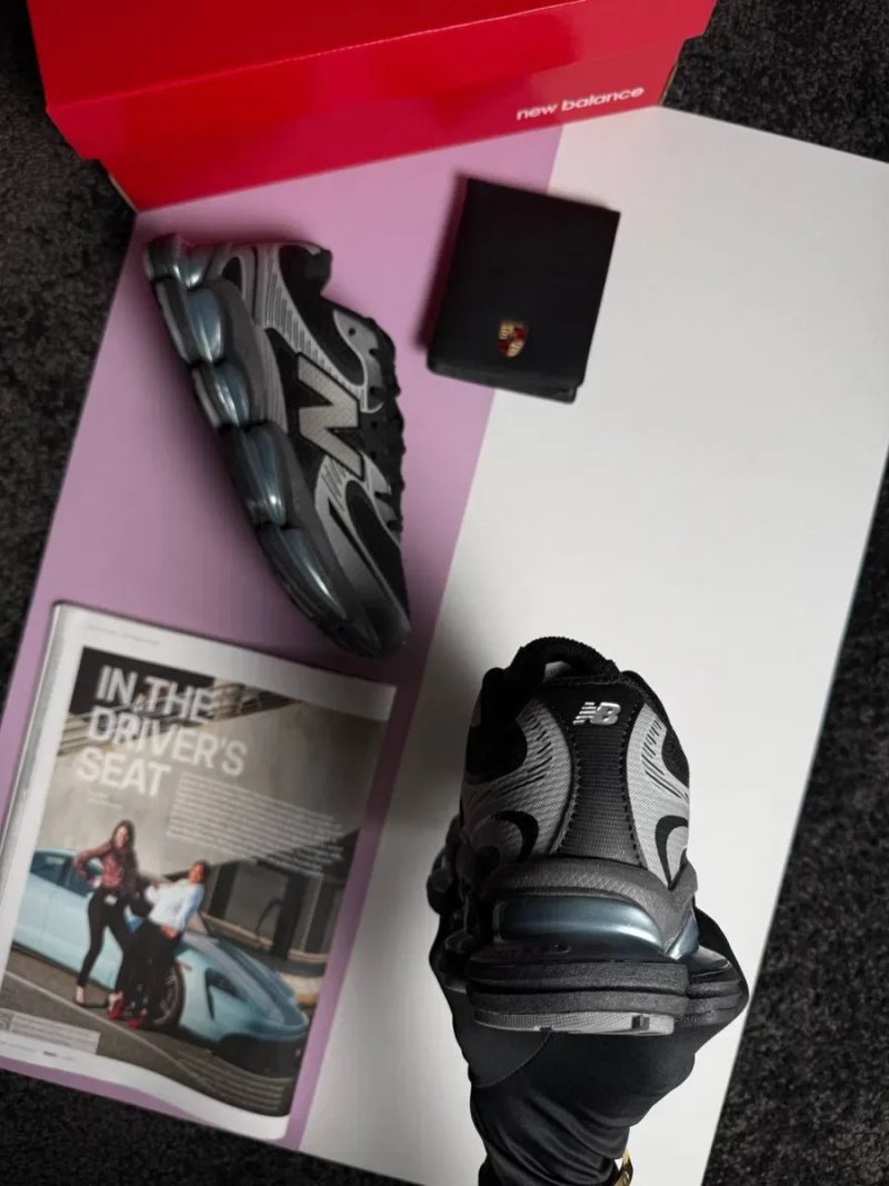 Жіночі кросівки нью беланс New Balance ABZORB 2000 Grey Black [36-41] — фото 5