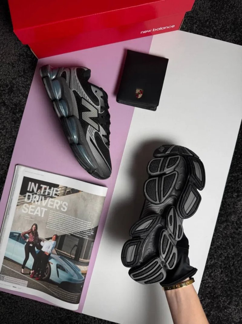 Жіночі кросівки нью беланс New Balance ABZORB 2000 Grey Black [36-41] — фото 6