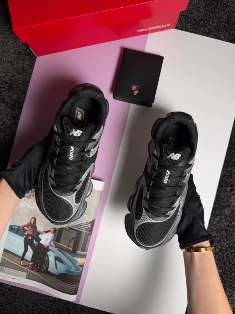 Жіночі кросівки нью беланс New Balance ABZORB 2000 Grey Black [36-41] — фото 7