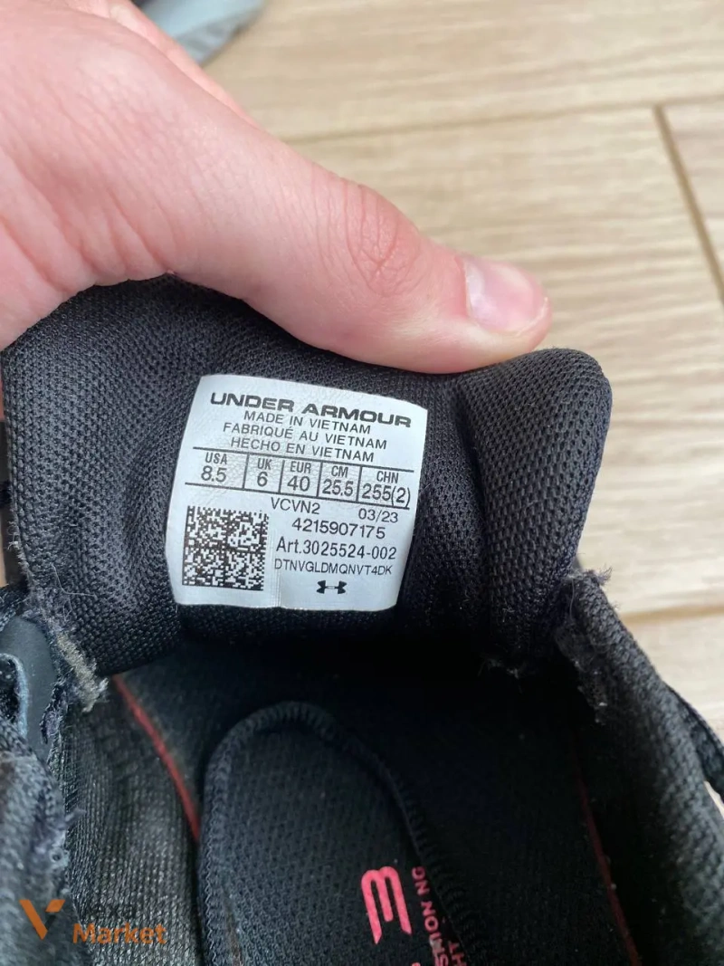 Жіночі кросівки Under Armour UA W Charged Rogue 3 Storm EUR 40 — фото 6
