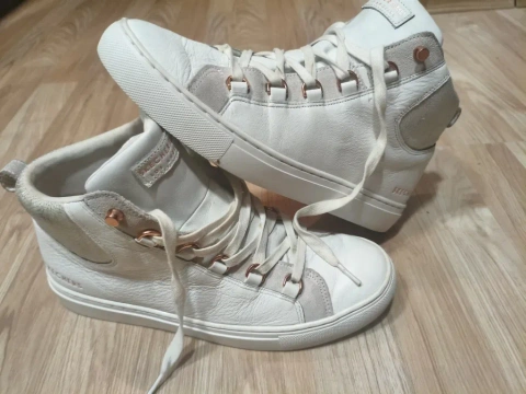 Жіночі високі шкіряні кеди Skechers Street Los Angeles (Оригінал) — Розмір 40