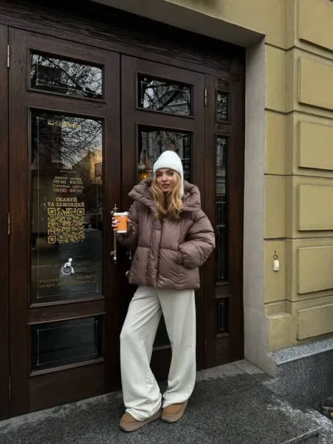 Жіночий пуховик