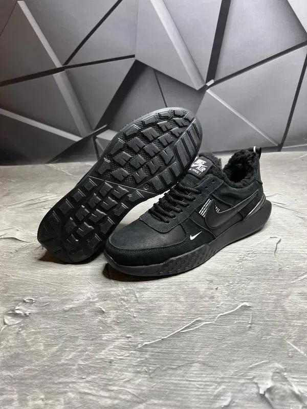 Зимние кроссовки Nike 40-45 мех -  кожа — фото 4