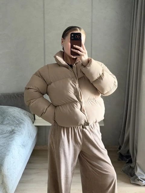 Зимовий пуховик PAPAYA | Стан НОВОГО | Дуже теплий | Oversize