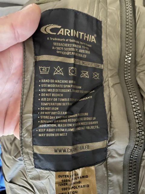 Зимовий спальник carinthia defence 4