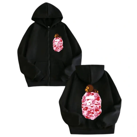 Зип-Худи BAPE A Bathing APE Baby Milo унисекс Бейп Новинка кофта