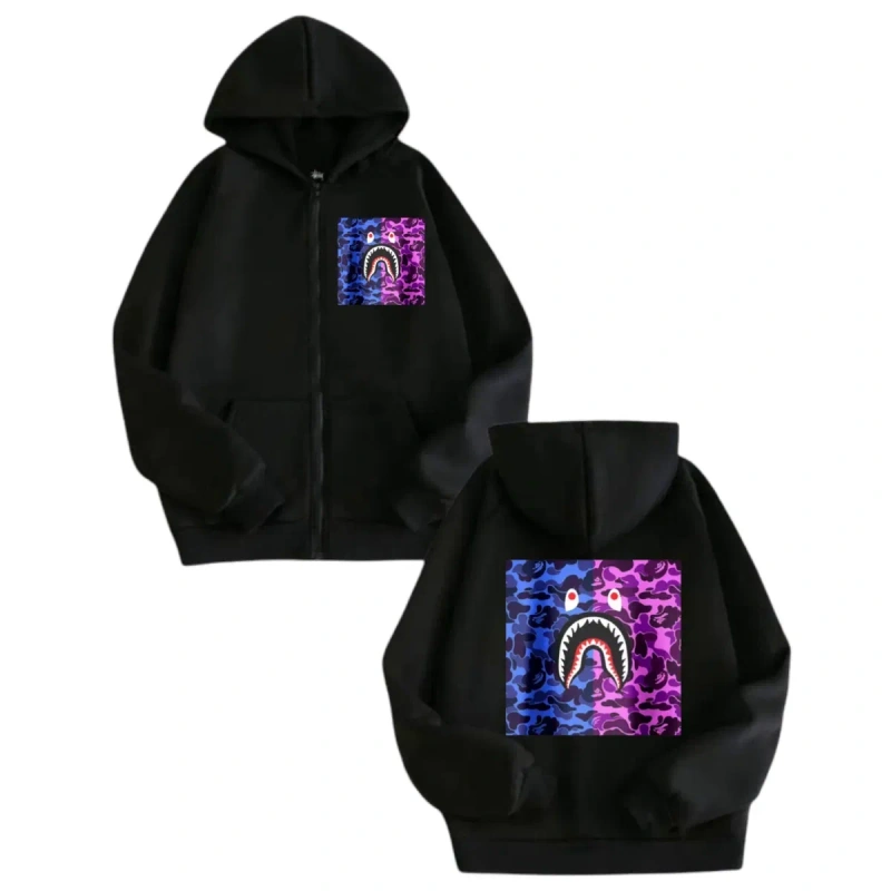 Зип-Худи BAPE A Bathing APE  Baby Milo унисекс Бейп Новинка кофта — фото 2