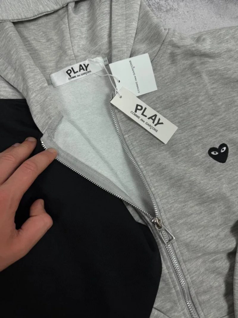 Зіп худі CDG Play (S,M,L,XL) — фото 4