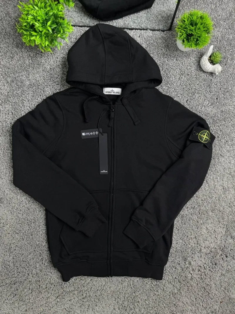Зіп Худі Стонік/Стонайлнд/Stone island/Zip hoodie — фото 2