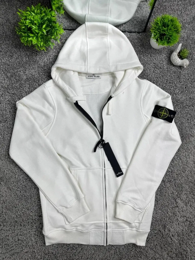 Зіп Худі Стонік/Стонайлнд/Stone island/Zip hoodie — фото 4