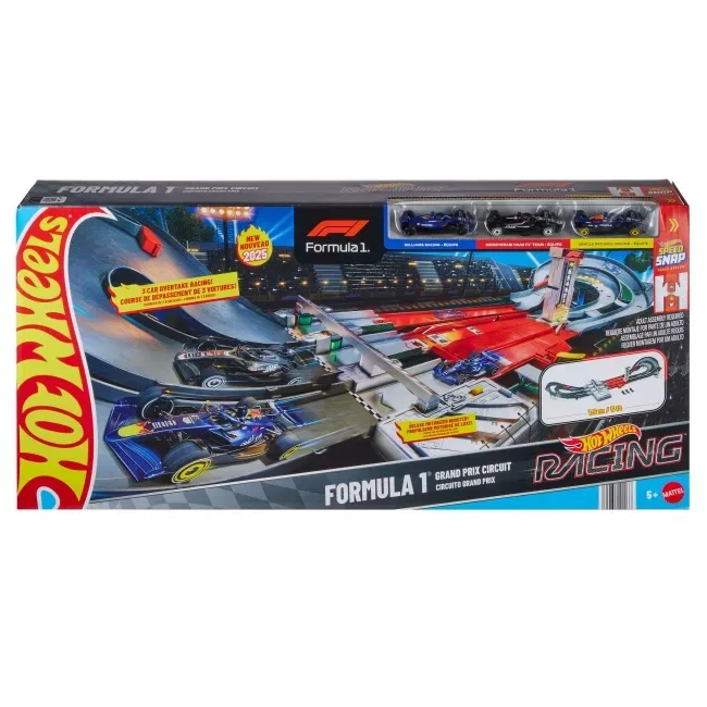 Знижка! Трек Хот Вілс Формула 1 Кільцева Траса Гран Прі Hot Wheels Formula 1 Grand Prix Circuit Mattel JDY16 — фото 4