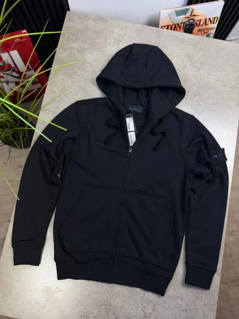 ЗНИЖКА!!! Зіп-худі Stone Island Black Ghost, зипка Stone Island