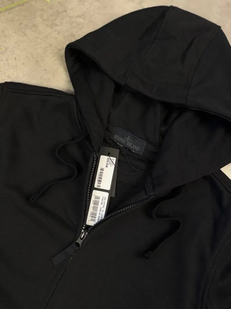 ЗНИЖКА!!! Зіп-худі Stone Island Black Ghost, зипка Stone Island — фото 4