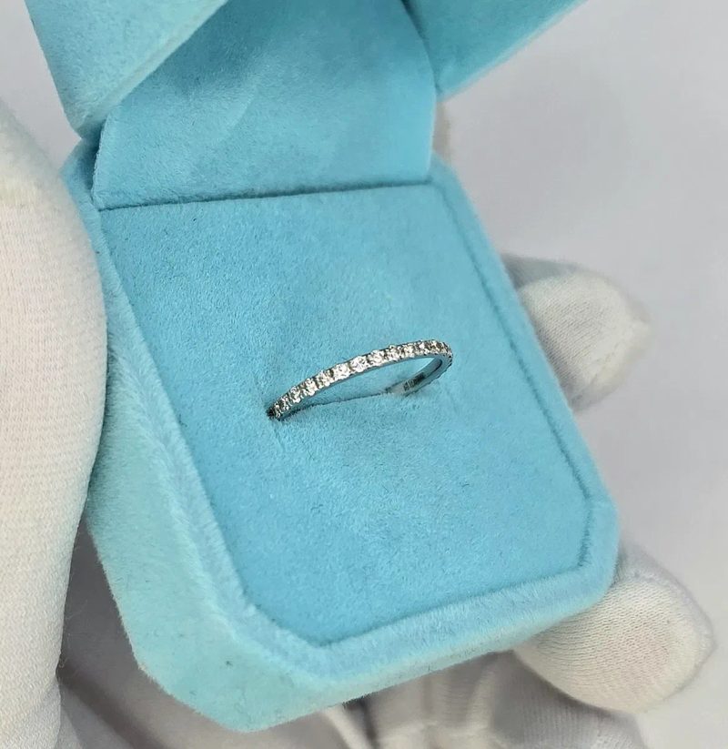 Золота діамантова дорожка 0.43ct — фото 4