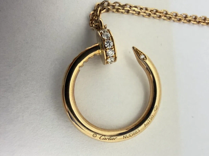 Золотая цепочка cartier новая — фото 2