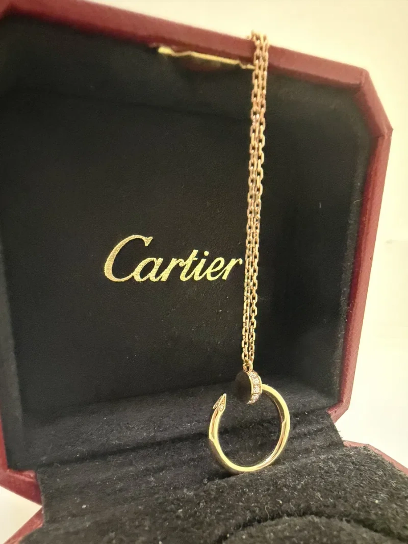 Золотая цепочка cartier новая — фото 3