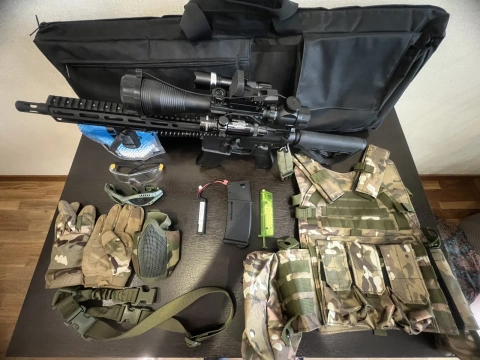 Продам страйкбольну штурмову гвинтівку M4 AR15 Lite Carbine AT-NY02-CQ Arcturus