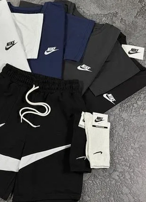 Комплект футболка та шорти nike + шкарпетки