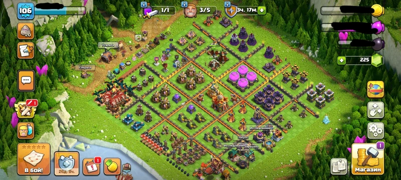 Продам аккаунт Clash of Clans 16 тх
