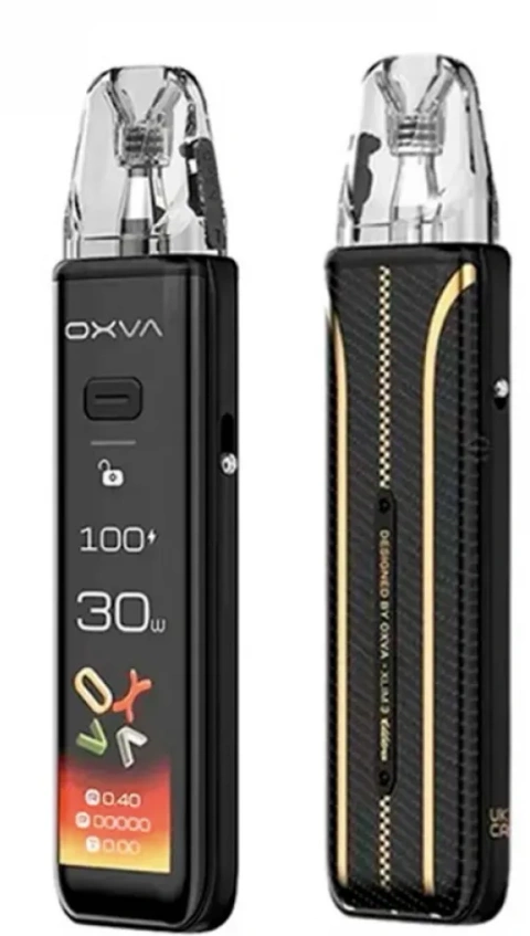 Вейп Оригінальна подсистема Oxva XLIM 3 ULTRA в карбоново- чорному кольорі