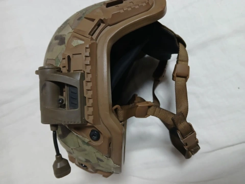 Балістичний шолом PGD ARCH NIJ IIIA Coyote (+ Кавер та Ліхтар у подарунок).