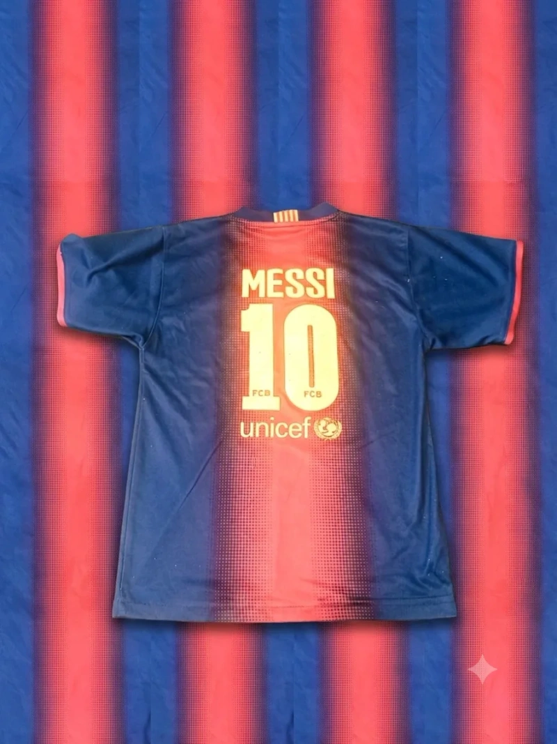 Футболка Messi 10 FC Barcelona Unicef