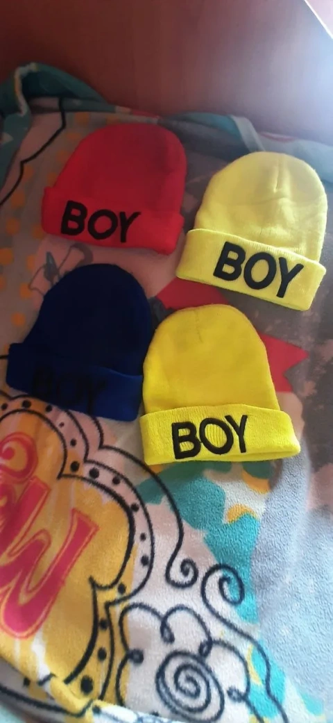 Шапки детские "BOY"4 шт