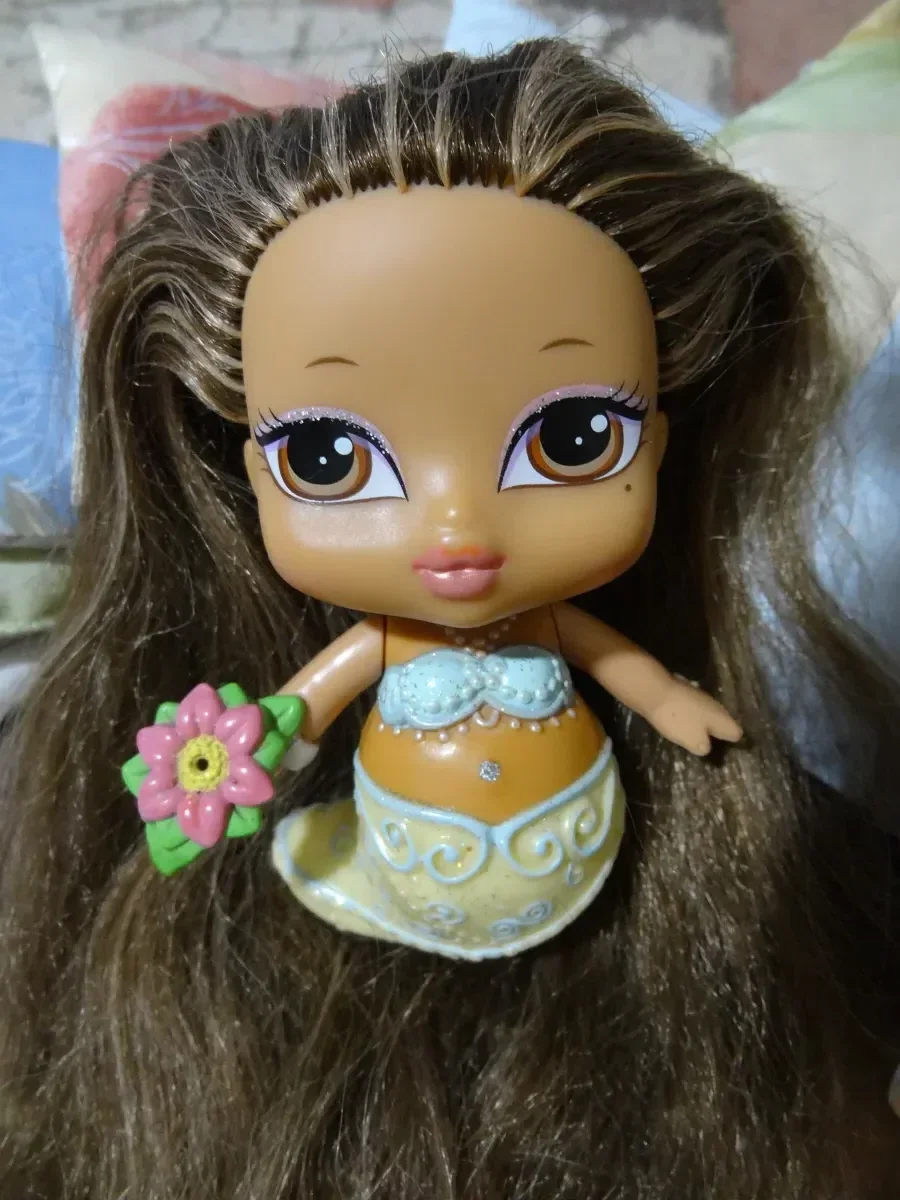 Коллекционная кукла-пупс Bratz Babyz Mermaidz Ясмин (Yasmin) русалочка